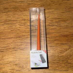 Design Ideas Orange Mobile Tail Support Stand for Mobile Phone and Small Devices